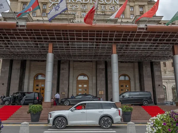 Бренд GAC предоставил автомобили для международной встречи в Москве
